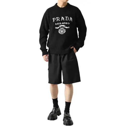 PRADA Casual Shorts Men's Black