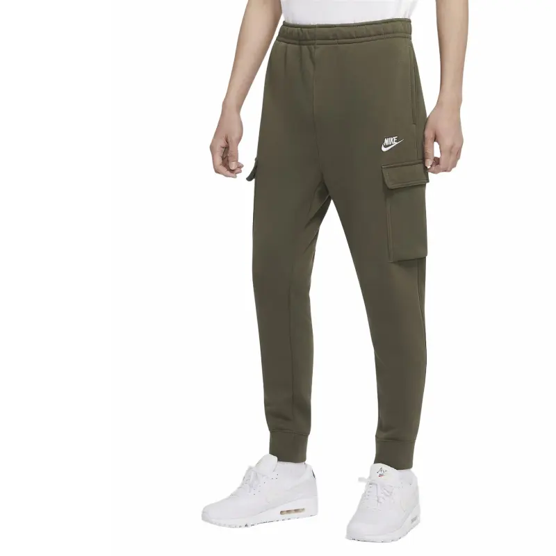 Nike Sportswear Club Fleece Cargo Pants Men's Twilight Swamp/Twilight Swamp/White