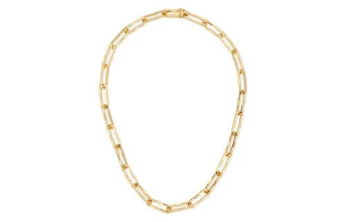 Gucci Link to Love 18K wide chain bracelet