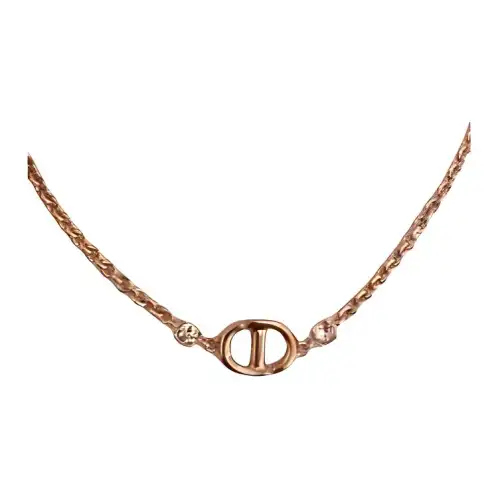 DIOR Metal Necklaces Women's Multicolor