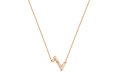 LOUIS VUITTON Lv Volt Upside Down Pendant Pink Gold
