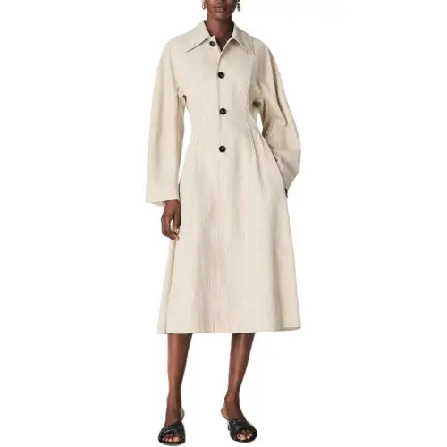Bottega Veneta FW25 Coat Women's Beige