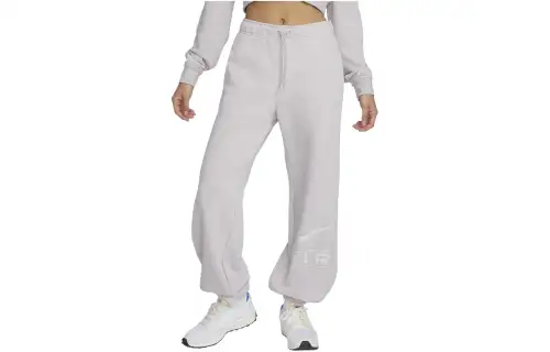 Nike Knitted Sweatpants Women's White Gold Purple