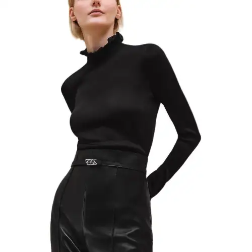 HERMES SS24 Knitwear Women's Black