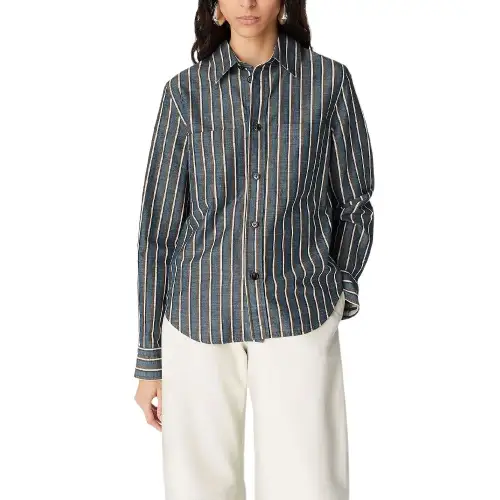 Bottega Veneta FW25 Shirt Women's Multicolor
