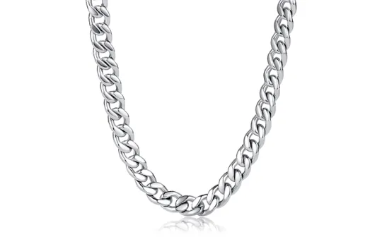 CHOW TAI SENG 925 Sterling Silver Necklaces Men's
