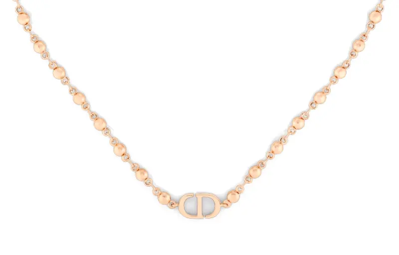 DIOR Necklaces Women's Rose Gold
