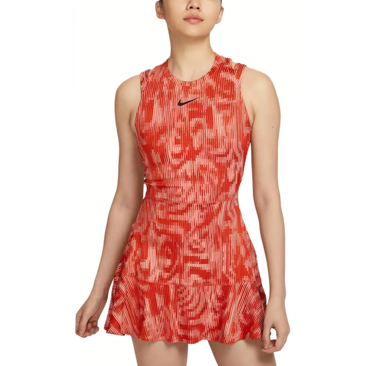 Nike Sleeveless Dress Women's Rusty Red/Black