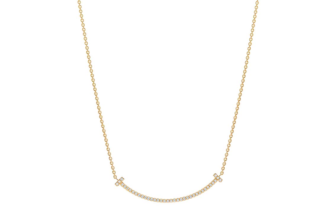 Ожерелье TIFFANY TIFFANY & CO. T (золотой)
