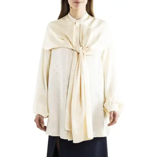 Balenciaga Shirts Women's Beige Moderate