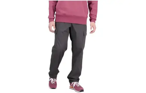 New Balance SPODNIE Casual Pants Men's Black