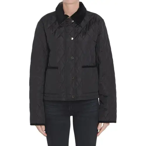 Burberry Cropped Quilted Jacket
