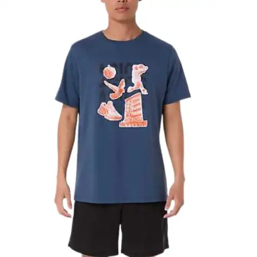 Asics x Better Cotton T Shirt Men's Dark Blue