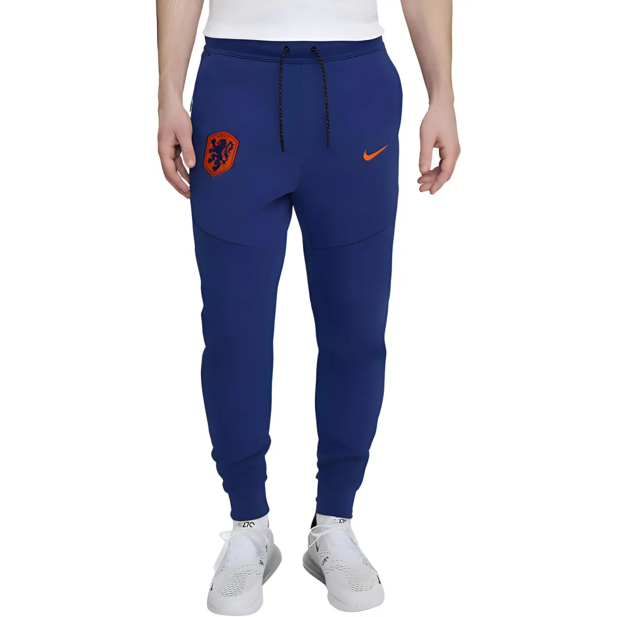 Nike Netherlands Tech Fleece Knitted Sweatpants Men's Dark Royal Blue