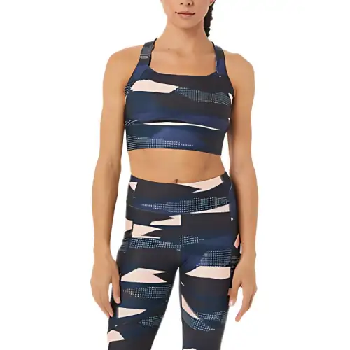 Asics WOMEN'S NEW STRONG 92 PRINTED BRA Sports Underwear Women's Breeze Print