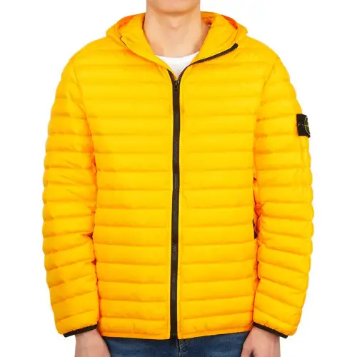 STONE ISLAND FW25 Down Jacket Unisex Yellow