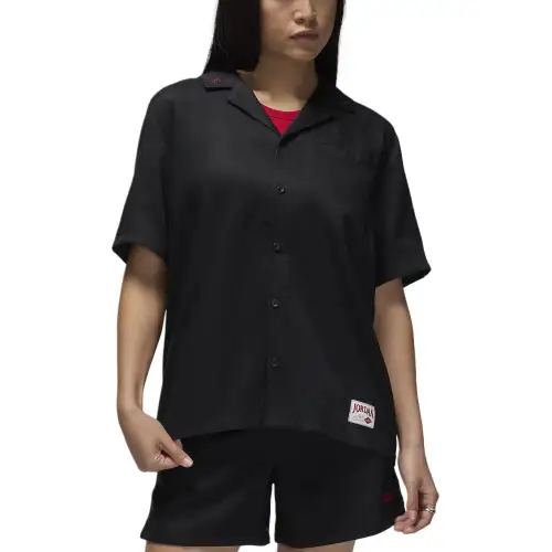 JORDAN Women's Woven Solid Top