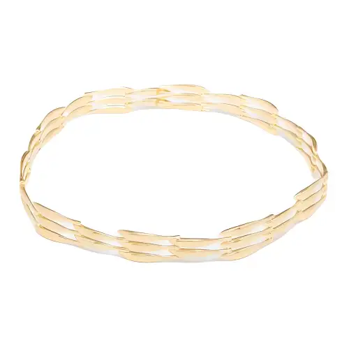 Bottega Veneta Gold Plated Necklaces Women's Gold