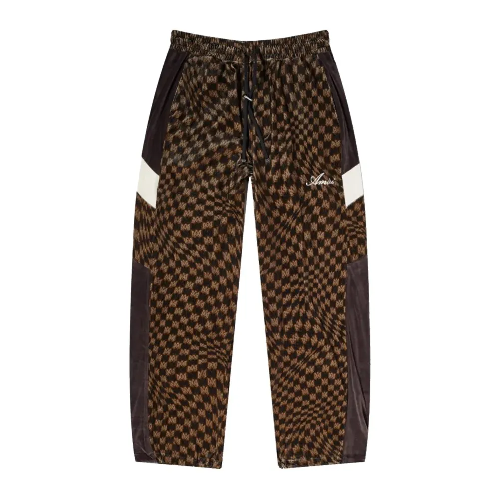 AMIRI FW23 Casual Pants Men's Maillard Style Dark Brown
