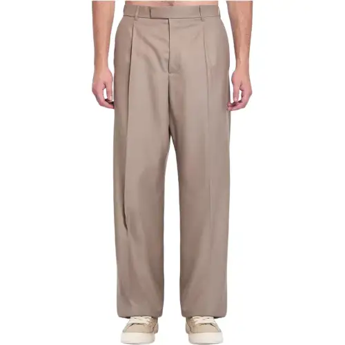 DIOR Homme Pleat Detailed Trousers