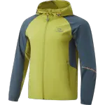 Li Ning Trench Coat Men's Moss Green/Snail Dark Cyan