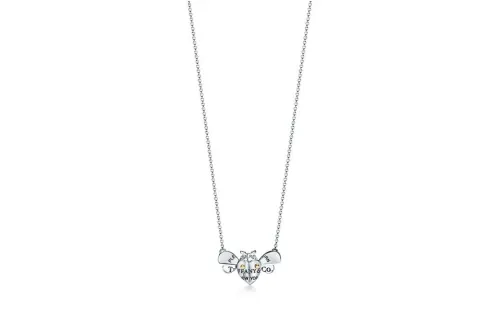 TIFFANY & CO. Necklaces Unisex Silver