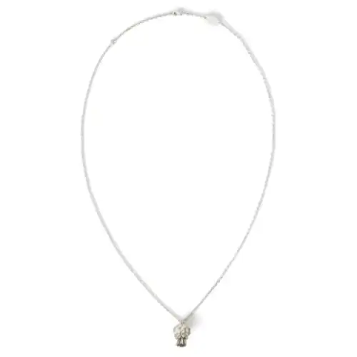 Loro Piana Brass Necklaces Women's Silver