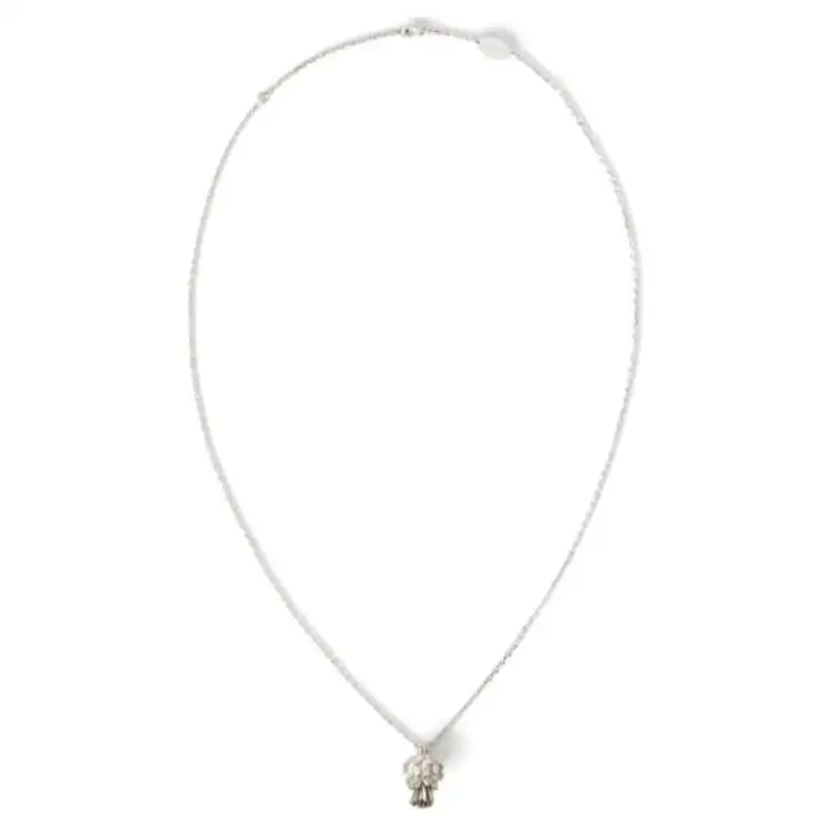 Loro Piana Brass Necklaces Women's Silver
