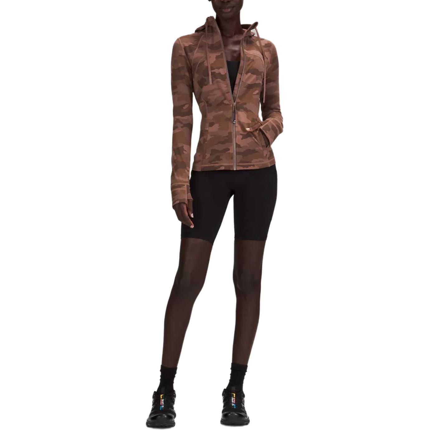 Lululemon Define Jackets & Coats Women’s Black Gray Panther Print