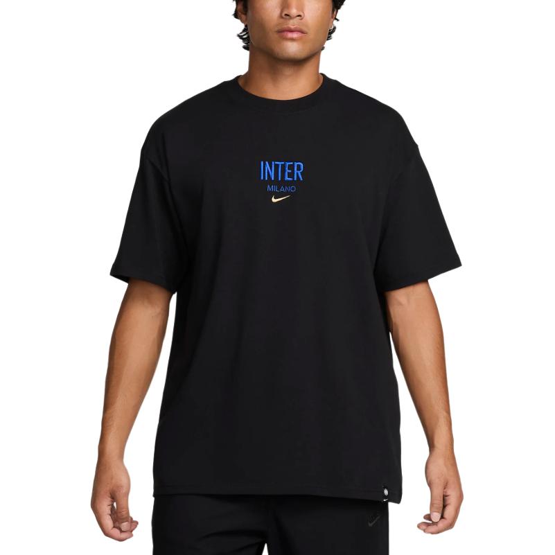 Nike Inter Milan Max90 T Shirt Men's Black