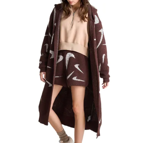Nike Sportswear Phoenix Cozy Bouclé Women's Loose Long Knit Cardigan
