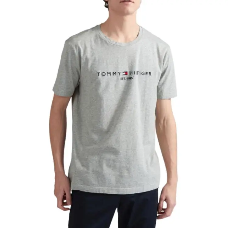 Tommy Hilfiger T Shirt Men's Gray