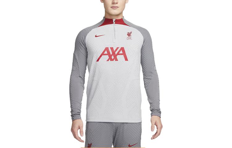 Nike Liverpool F.C. Strike Elite Soccer Jersey Liverpool Soccer Ball Club Men’s Smoke Gray