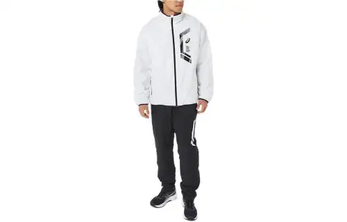 Asics Jackets & Coats Men's White
