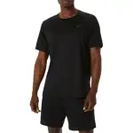 ASICS T Shirts Men's Black Crew Neck