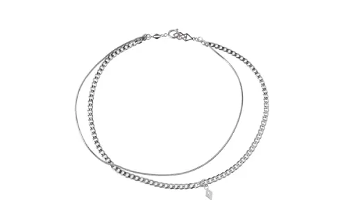 KLIN KLIN Titanium Steel Necklaces Men's