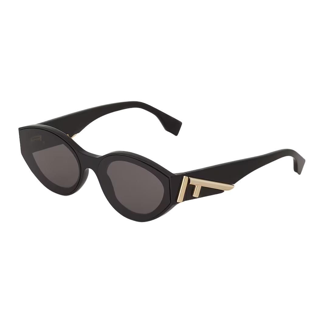 Женские очки Fendi (черные)