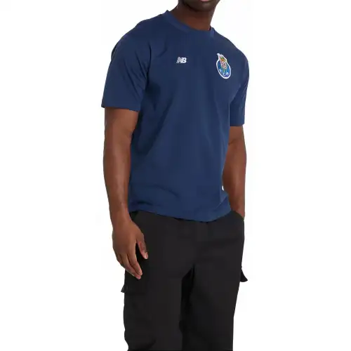 New Balance FC Porto Small T Shirt Men's Marine Blue