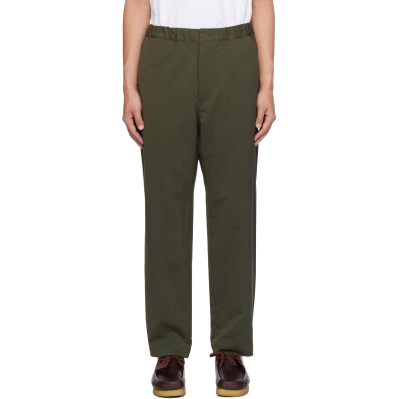 Мужские брюки nanamica Tapered Pants (оливковые)