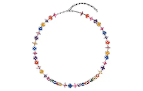LOUIS VUITTON MONOGRAM PARTY Brass Necklaces Unisex Multicolor