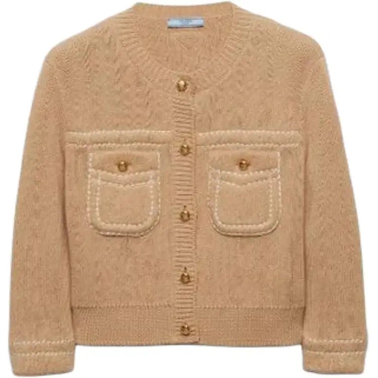 PRADA Jackets & Coats Women's Light Beige
