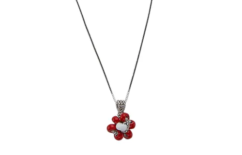 Bottega Veneta Necklaces Women's Pepper Red