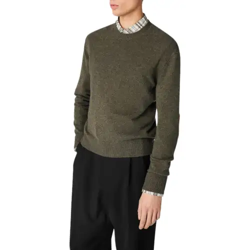 Bottega Veneta SS25 Cashmere Sweater Men's Green