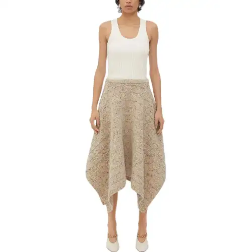 Bottega Veneta Diamond Skirt