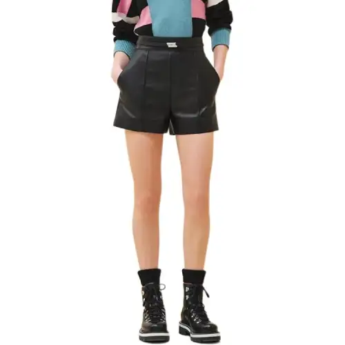 HERMES FW24 Casual Shorts Women's Black