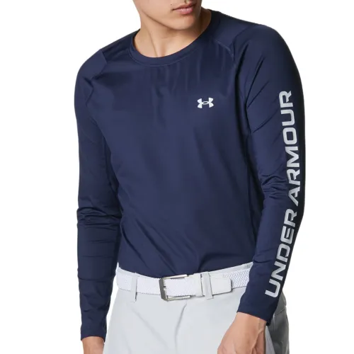 Under Armour HeatGear T Shirt Men's Blue