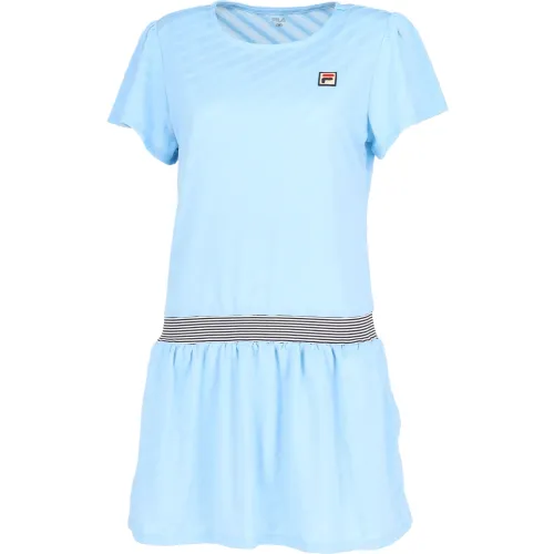 FILA Tennis Short Sleeved Dress Women's Blue