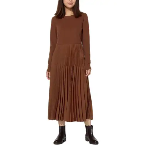 UNIQLO Long Sleeved Dress Women's Umber