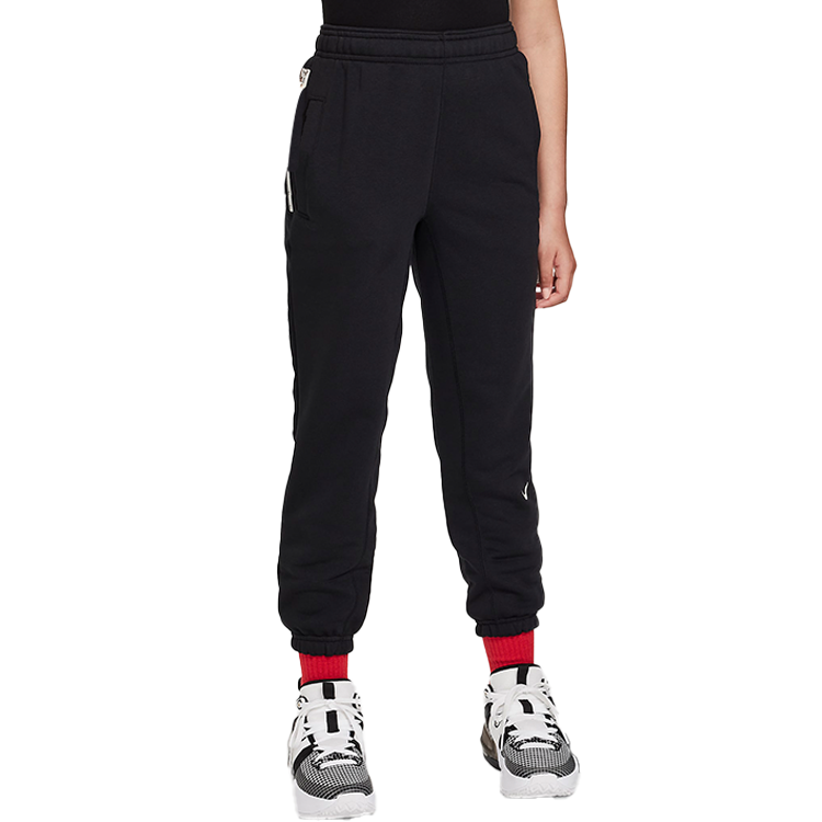 Спортивные штаны Nike Dri-Fit Standard Issue Fleece (черно-молочные)