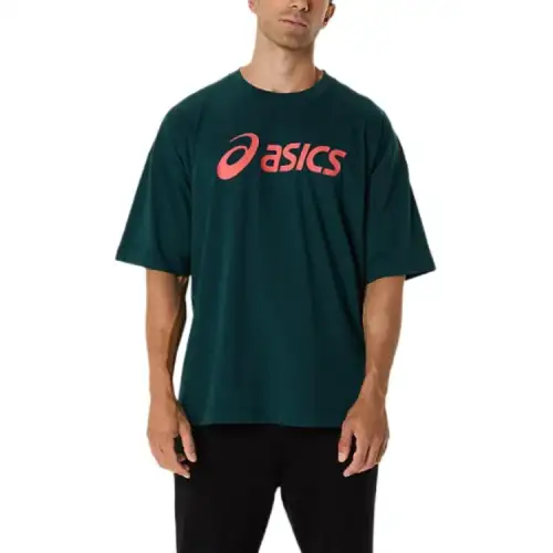 Asics T Shirt Men's Saxon Green